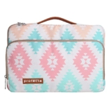 Protecta Oscar 360˚ Protection Waterproof 13.3 Inch Laptop Bag for Men & Women Ideal for Office & College with Soft Interiors & Retractable Handle – (Aztec Print)
