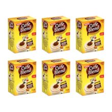Kopiko Cafe Blend Cappuccino All In 1 Premix Instant Coffee – 125 Gm |Pack Of 6| |5 Sachets In Each|