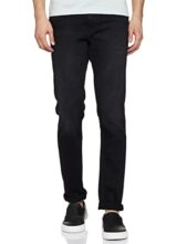 U.S. POLO ASSN. Men’s Slim Fit Cotton Jeans (UDJC0076_Black_36)