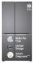 Lg 655 L Frost-Free Smart Inverter Double Door Side-By-Side Refrigerator (Gl-B257Hdsy, Dazzle Steel, Express Freeze | Multi Air-Flow)