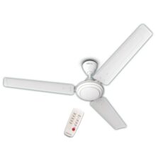 Bajaj Frore Turbo 1200 Mm Bldc Ceiling Fan For Home | Remote Control Operated | 5 Star Rated | Energy Saving | Lightweight Ceiling Fan | High Speed | Anti Corrosive Blacdes | 2 Year Warranty 【White】