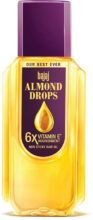 Bajaj Almond Drops Hair Oil Enriched With 6X Vitamin E, Reduces Hair Fall Hair Oil(100 Ml)