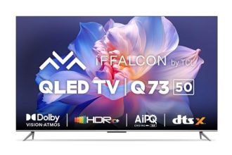 Iffalcon 126 Cm (50 Inches) 4K Ultra Hd Smart Qled Google Tv Iff50Q73 (Black)