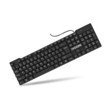 iVOOMi Quest Wired USB Keyboard, BIS Approved, Full-Size Layout with Numeric Pad, Plug & Play USB Interface, UV Printed Key, 120cm Long Wire, Rupee Key Symbol – 1 Year Warranty (Black) – Newly Launch