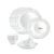 Treo by Milton Opalware Aurelia Murel Dinner Set of 18 | Serving for 6 | Microwave & Dishwasher Safe | Bone-Ash Free | Tempered Toughness | Plates & Bowls | Crockery Set for Dining & Gifting