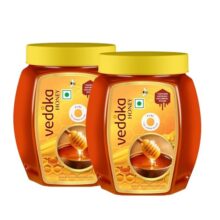 Amazon Brand – Vedaka Honey | 2 Kg | 1 Kg x Pack of 2 | Pure| No Added Sugar | Rich in Antioxidants | Source of Nutrition & Energy