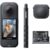 Insta360 X4 Air Starter Bundle – Lightweight 165g 8K 360 Camera, Invisible Selfie Stick Effect, Replaceable Lenses, Shoot First & Frame Later, Built-in Wind Guard, AI-Powered App