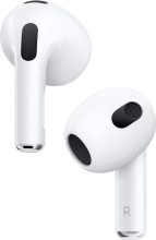 Apple AirPods (3rd generation) with Lightning Charging Case Bluetooth(White, True Wireless)