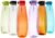 Amazon Brand – Solimo Plastic Water Bottles | Set of 6| Break Proof | Freezer Safe | BPA Free | Leak Proof |Beta, Multicolor