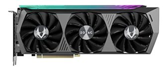 ZOTAC Gaming GeForce RTX 3070 Ti AMP Holo GDDR6X 8GB 256bit PCIe 4.0 Graphics Card with IceStorm 2.0 Cooling, Spectra 2.0 LED Lighting & 3 Years Warranty + 2 Years Exteneded Warranty (HoloBlack)