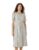 Amazon Brand – Symbol Women’s Rayon Fit and Flare One Piece Midi Length Dress (with Self Fabric Belt) (DR-04-WES-CONT_Off White_XS)
