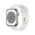 Apple Watch Series 8 [Gps + Cellular 45 Mm] Smart Watch W/Silver Stainless Steel Case With White Sport Band. Fitness Tracker, Blood Oxygen & Ecg Apps, Always- On Retina Display, Water Resistant