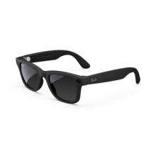 Meta Ray-Ban Wayfarer (Gen 1) Large – Matte Black, Polarised Gradient Graphite Lenses