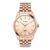 Timex Analog Watch For Women With Rose Gold Round Dial & Rose Gold Stainless Steel Bracelet Band Water Resistant Women’S Wrist Watches – Twel13102