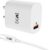 Boat 18W Power Wcd Qc3A Charger Combo (Type C )(White, Cable Included)