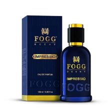 Fogg Men Spray Scent Impressio Perfume, Long-Lasting, Fresh & Powerful Fragrance Spray, Eau De Parfum – 2 X 100Ml (Pack Of 2), 200 Millilitres