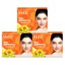 VLCC Skin Tightening Facial Kit – 25g X 3 (75g) (Pack of 3) | Skin Elasticity Facial | Helps Remove Toxins and Reduces Blemishes | With Berberry, Wheatgerm, Carrot Extract, and Geranium