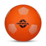 Nivia Home Play Football for Kids, Soft & Lightweight Toy Ball, Safe for Indoor Play, Size – 3 (Orange), Pack of 1