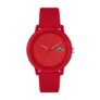 Lacoste Lacoste.12.12 Qtz Basic Red Round Dial Men’s Watch|Red Silicone Material|Multi Color Band – 2011173