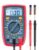 Astroai Digital Multimeter, 2000 Counts Multimeter With Dc Ac Voltmeter And Ohm Volt Amp Tester, Measures Voltage, Current, Resistance; Tests Live Wire, Continuity (Red)