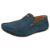 Dyed-Washed Round Toe Slip-on Shoes