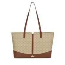 Lavie Women’s Mono Freya Monogram Print Tote Bag for Women | Tote Bag for Work | Ladies purse | Stylish Shoulder Bag | Gift for Women