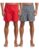 Amazon Brand – Symbol Men’s Cotton Printed Boxer Shorts (Combo Pack of 2) Casual | Underwear | Half pants | Short Pant – Regular Fit with Back Pocket (Multicolor 6_XL)