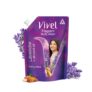 Vivel Fragrant Body Wash, Lavender & Almond Oil Shower Gel, 1300ml Supersaver XL Refill Pouch, Moisturizing Bodywash, Soft & Smooth Skin, Effective Cleansing, For Women & Men