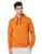 Wildcraft Men Sierra Solid Cotton Blend Hooded Casual Sweatshirt, Full Sleeve – Regular Fit, Rust, Medium