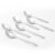 Wonderchef Venice Stainless Steel Spoon Set of 6 | Classic Design and Gloss Finish | 100% Food-Grade Stainless Steel | Non-Corrosive and Sturdy | Unbreakable | Easy to Clean
