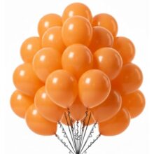 Wanna Party 8″ Orange Latex Balloon – 20Ct