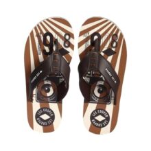 Men’s Logo Print Flip-Flop Slippers