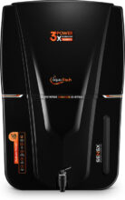 Aqua Frisch Prime Audi 18 L RO + UV + UF + Copper + TDS Control Water Purifier(Black)