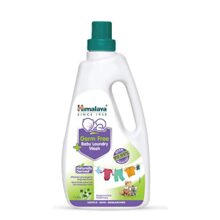 Himalaya Germ Free Baby Laundry Detergent With Plant Based Cleansers & Biodegradable Ingredients (Bottle, 1 Litre)