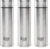 cello Ozone ISI Certified Single Wall Leakproof & Rustproof 1000 ml Stainless Steel Bottle(Pack of 3, Silver)