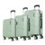 Safari Cabin Persia 8 Wheels Trolley Bags, Hard Case Polycarbonate, 360 Degree Wheeling Luggage, Travel Bags, Suitcase For Travel, Jade Green, Medium + Large, Set Of 3