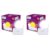 Philips Joy Vision Coral Rush 0.5W LED Night Lamp | Soft White Glow | Energy Efficient | Plug-in Prong Design | Ideal for Bedroom, Kids Room & Hallway (White, Pack of 2)