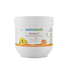 Mamaearth Vitamin C Nourishing Cold Cream For Face & Body With Vitamin C & Honey For Illuminating Moisturization – 100G