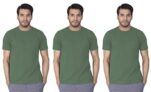 Lux Nitro Men’s Regular Fit (Round Neck T-Shirt_DEEP Grass Green 2XL)