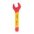 Stanley STMT77728-23B VDE Insulated Open End Wrench 22mm, Ideal For Repair Of Electric Vehicles, Red and Yellow