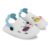 Lancer Unisex Kids Nasawht-Sgrn White Clog, 7