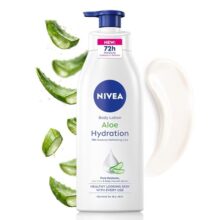 Nivea Aloe Hydration Body Lotion, 400Ml | 72H Moisturization | With Deep Moisture Serum & 100% Natural Aloe Vera Extracts | All Skin Types