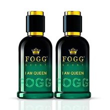 Fogg Scent I Am Queen Perfume For Women, Long-Lasting, Fresh & Powerful Fragrance, Eau De Parfum – 2 X 100Ml (Pack Of 2)