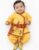 BookMyCostume Cotton Shri Krishna Dress For Baby Boy | Print Krishna Costume For Kids With Patka | Janmashtami Photoshoot Outfit | Kanha Dress For Baby Boy | Fancy Dress Costumes For Kids | 0-6 Months