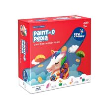 Fevicreate Unicorn Money Box|Art and Craft Kit|Piggy Bank for Kids Return Gift|Learn Saving Skills & Gain Financial Knowledge|Gullak for Girls & Boy| Creative Toys for Kids 5+ Years, Multicolor