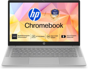 HP Chromebook MediaTek Kompanio 540 – (4 GB/128 GB SSD/Chrome OS) Chromebook 14a-nm0004MU Chromebook(14 inch, Modern Gray, 1.35 kg)