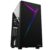 GAMDIAS Argus E4 Mid Tower PC Cabinet with RGB Light Strips at Front and Panoramic Tempered Glass Panel