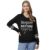 Campus Sutra Women’S Cotton Crew Neck Sweatshirt (Cb22_Csw-Aw-Ss0157_Black_L)