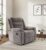 Nilkamal Sierra Velvet Fabric Manual Recliner | 3 Year Warranty | 1 Seater Sofa | Single Sofa Recliner | Finish Color – Brown