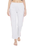 Clovia Women’s Fleece Chic Basic Pyjama (LB0189P01_Grey_3XL)